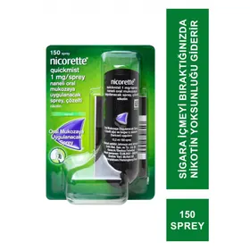 Nicorette 1 Mg Naneli 150 ml Sprey Ağız Spreyi