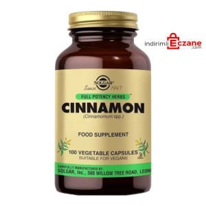 Solgar Cinnamon 100 Kapsül