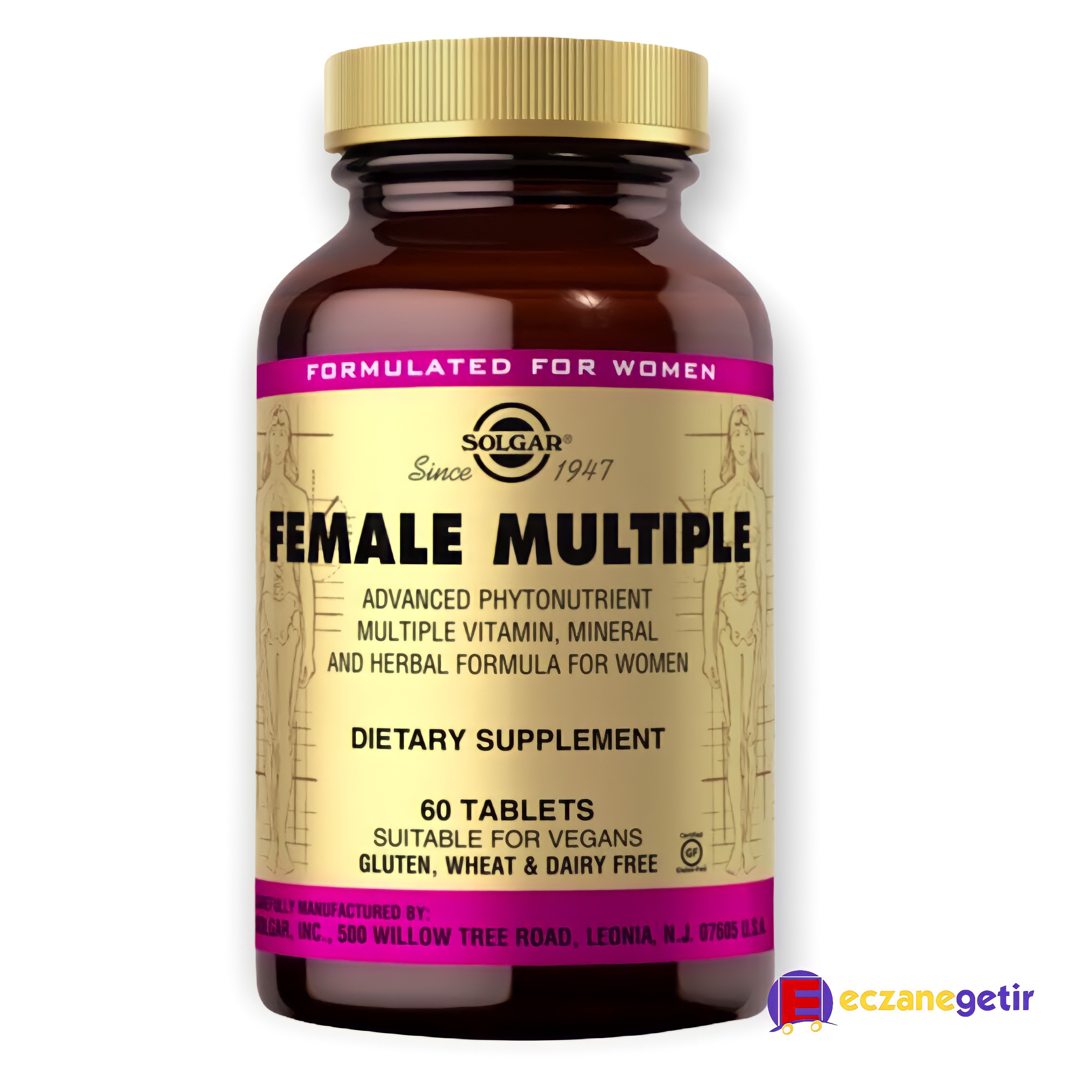 Solgar Female Multiple 60 Tablet