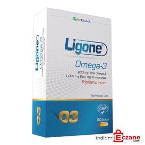 LIGONE OMEGA-3 60 KAP