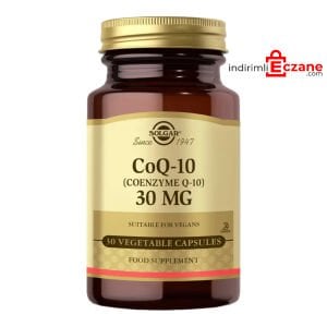 Solgar Coenzyme Q-10 30 mg 30 Kapsül Vitamin