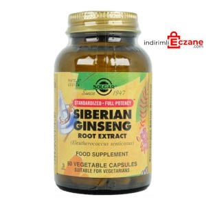 Solgar Siber Ginseng Root 60 Kapsül