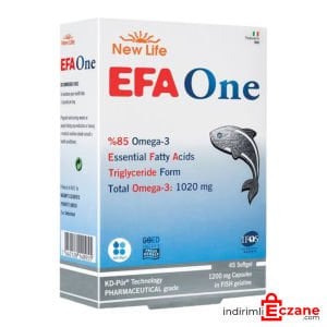 New Life EFA One Omega 3 Balık Yağı 45 Kapsül