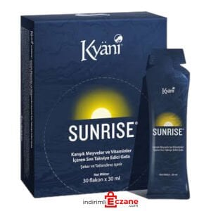 Amare Kyani Sunrise Karışık Meyveler İçeren Sıvı Takviye Edici Gıda 30 Flakon *30 ml