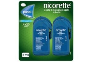 NICORETTE COOLS 2 MG NANELI PASTIL (80 ADET)