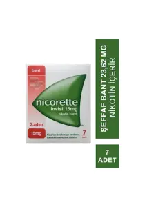 Nicorette Invisi 2. Adım 15 MG Nikotin Bandı 7'li