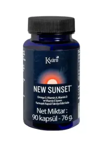 Kyani Sunset Omega 3 90 Kapsül Balık Yağı