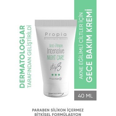 Propia Anti-Pimple Intensive Gece Bakım Kremi 40 ml