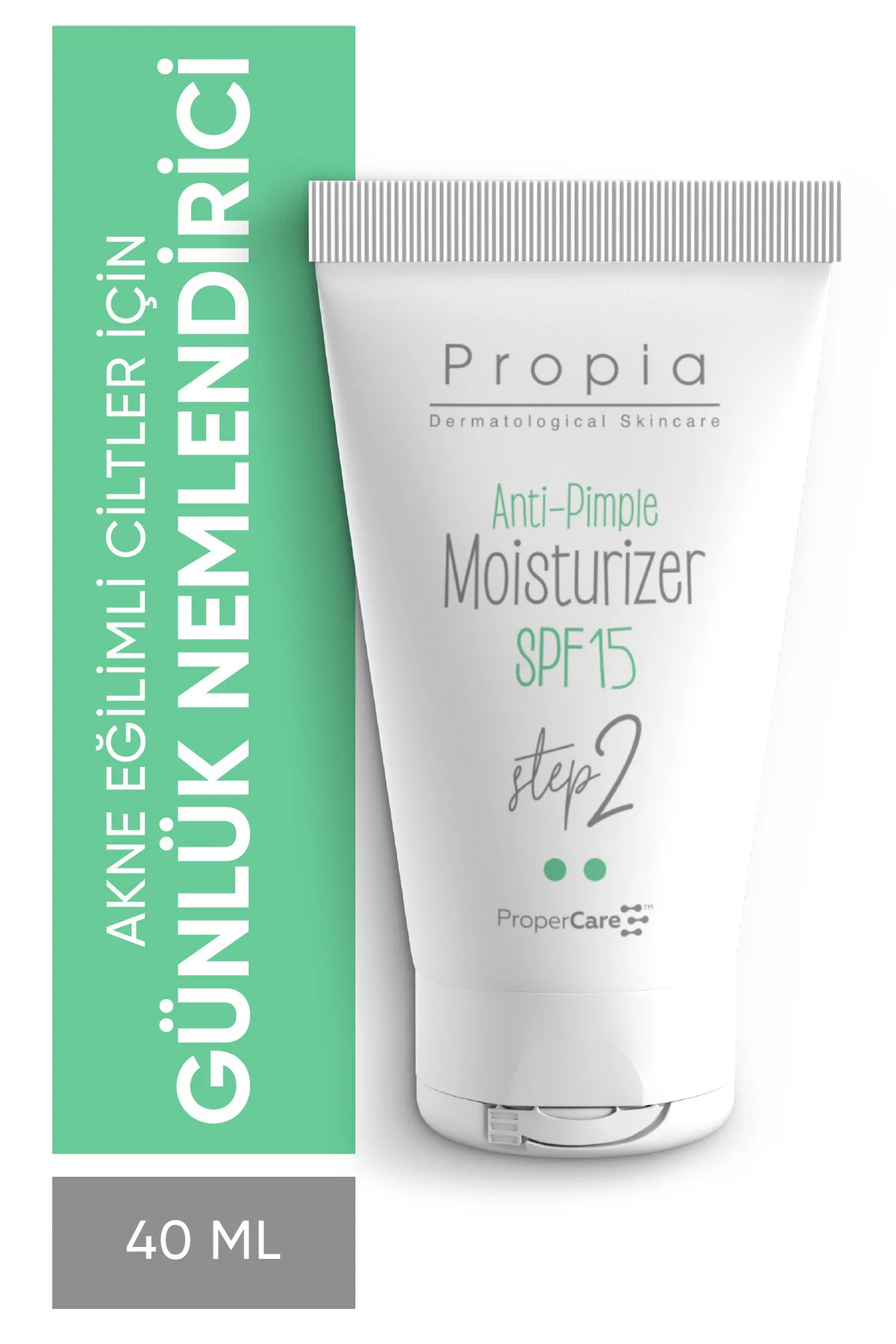 Propıa sivilce karşıtı günlük nemlendirici karma ve yağlı cilt