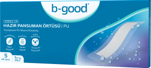 B-Good Şeffaf Hazır Pansuman 9cm x 25cm 10'lu Yara