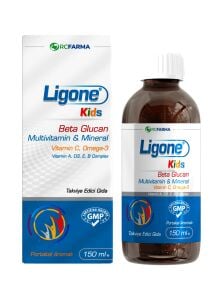 Ligone Kids Beta Glucan Multivitamin Mineral 150 ml Şurup