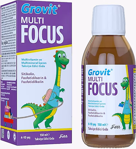 Grovit Multi Focus 150 ml Şurup