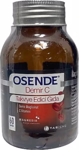 Osende Demir C Ester C Vitamini 60 Kapsül