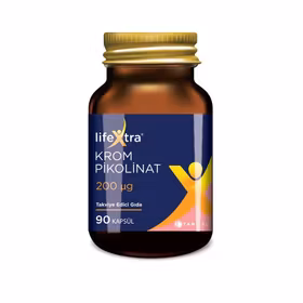 Lifextra Krom Pikolinat 200 mcg 90 Kapsül