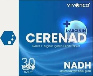 Cerenad L-Arginine Nadh Dilaltı 30 Tablet