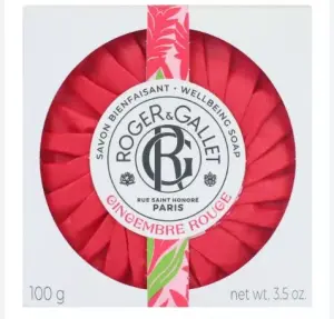Roger&Gallet Roger & Gallet Gingembre Rouge Katı Sabun 100 g  - Egzotik Kırmızı Zencefil & Kalıcı Doğal Koku