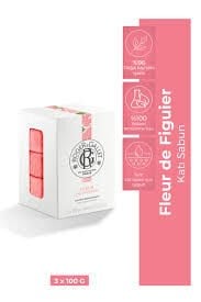 Roger&Gallet Roger & Gallet Rose Katı Sabun 3X100 g - Bitkisel Gül Özü & Kalıcı Doğal Koku