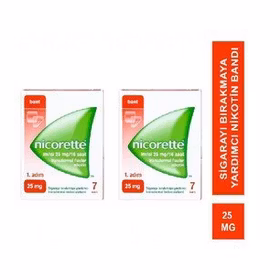 Nicorette 1.Adım 25 mg 2 li Paket Nikotin Bandı
