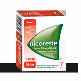 Nicorette Invisi 1.Adım 25 mg Nikotin Bandı