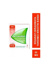 Nicorette Invisi 1.Adım 25 MG Nikotin 7 Bandı