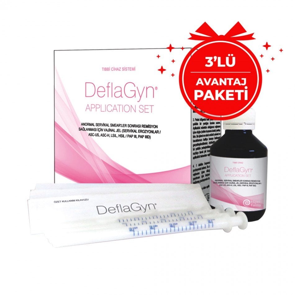 DeflaGyn Application Set Avantaj Paketi