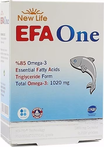 New Life Efa One S-1200 Omega 3 Balık Yağı 45 Kapsül