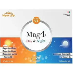 New Life Mag 4 Day 30 Tablet & Night 30 Tablet 7640128141365