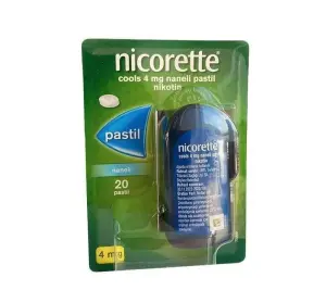 NICORETTE PASTIL C.NANE 4MG 20