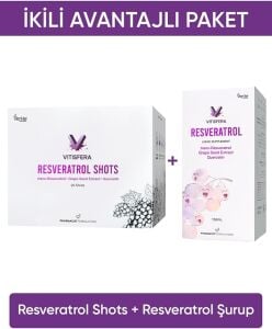 Vitisfera İkili Avantajlı Paket 1 (Resveratrol Shots + Resveratrol Şurup)