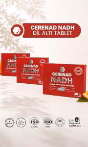 Cerenad Nadh 3'lü Nadh Içeren Dil Altı Tablet Takviye Edici Gıda