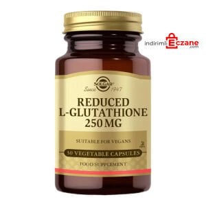 Solgar L-Glutathione 250 mg 30 Kapsül