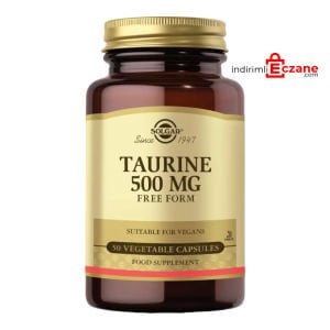 Solgar Taurine 500 mcg 50 Kapsül