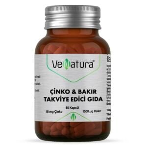 VeNatura Çinko & Bakır 60 Kapsül