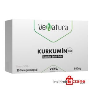 VeNatura Kurkumin Takviye Edici Gıda 30 Kapsül