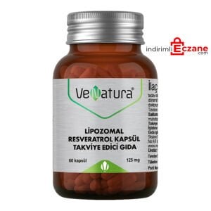 VeNatura Lipozomal Resveratrol 60 Kapsül