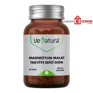 VeNatura Magnezyum Malat Takviye Edici Gıda 60 Tablet
