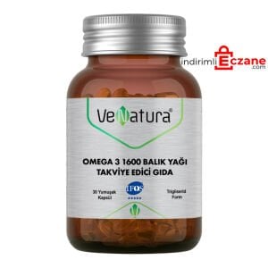 VeNatura Omega 3 1600 Balık Yağı 30 Kapsül