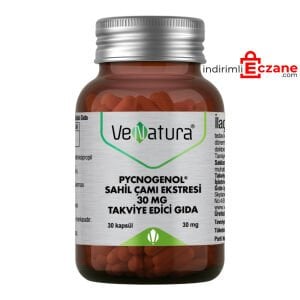 VeNatura Pycnogenol Sahil Çamı Ekstresi 30 mg 30 Kapsül