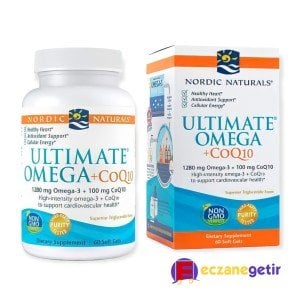 NORDİC NATURALS ULTIMATE OMEGA+COQ10 60 SOFTJEL