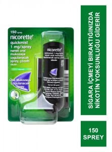 Nicorette 1 Mg Naneli 150 ml Sprey Ağız Spreyi