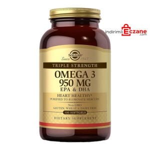 Solgar Omega-3 950 mg 100 Kapsül
