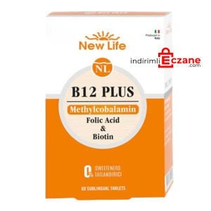 New Life B12 Plus 60 Tablet Gıda Takviyesi