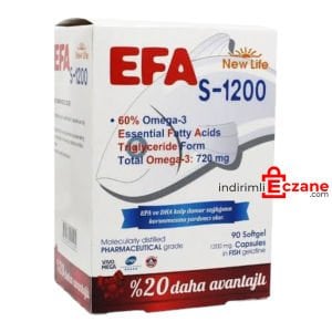 New Life Efa S 1200 mg 90 Kapsül