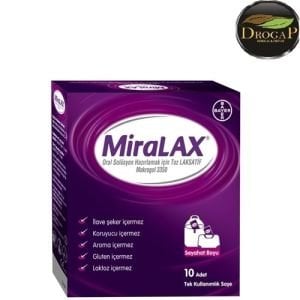 Miralax Oral Solüsyon Makrogol 3350 Tek Kullanımlık 10 Saşe
